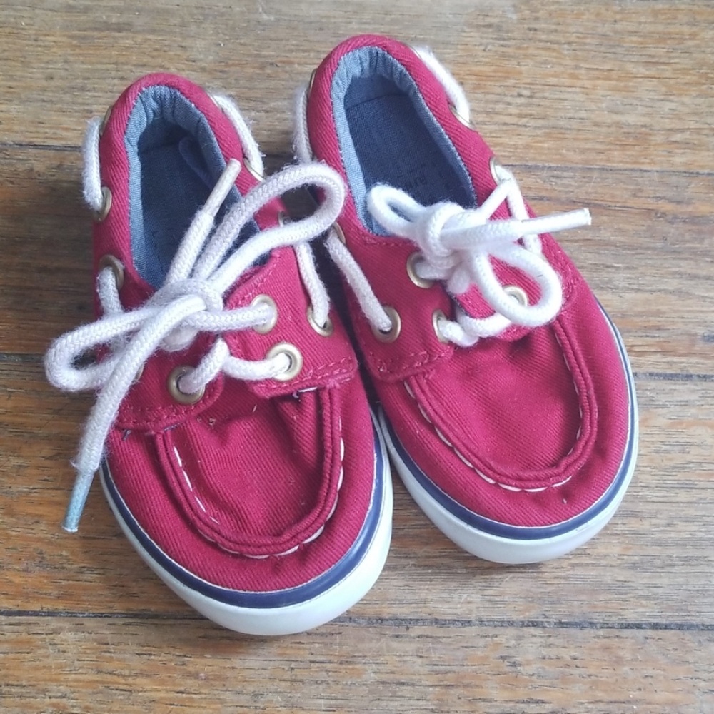 Janie and jack size 4 boat shoes